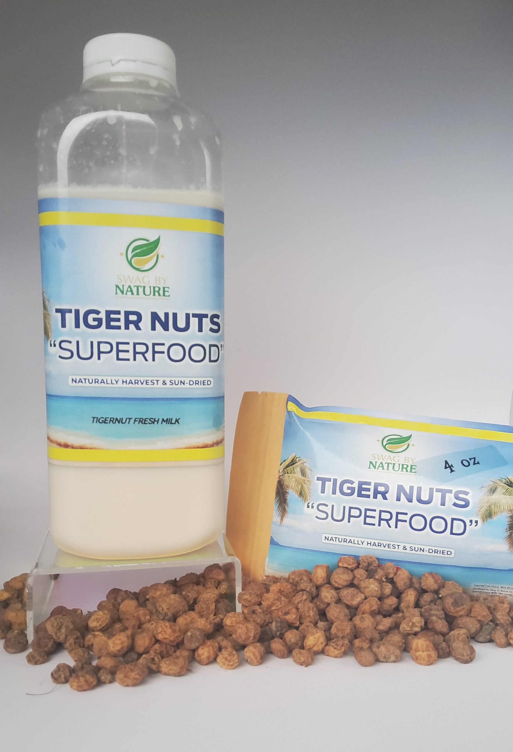 Freshly made 100 %Tiger Nuts Milk